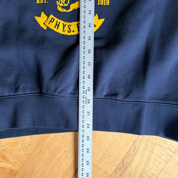 Champion Phys Ed SS Workout Gym Sweat-tee Sz L Vintage-vibe Collegiate NWOT - Picture 7 of 10